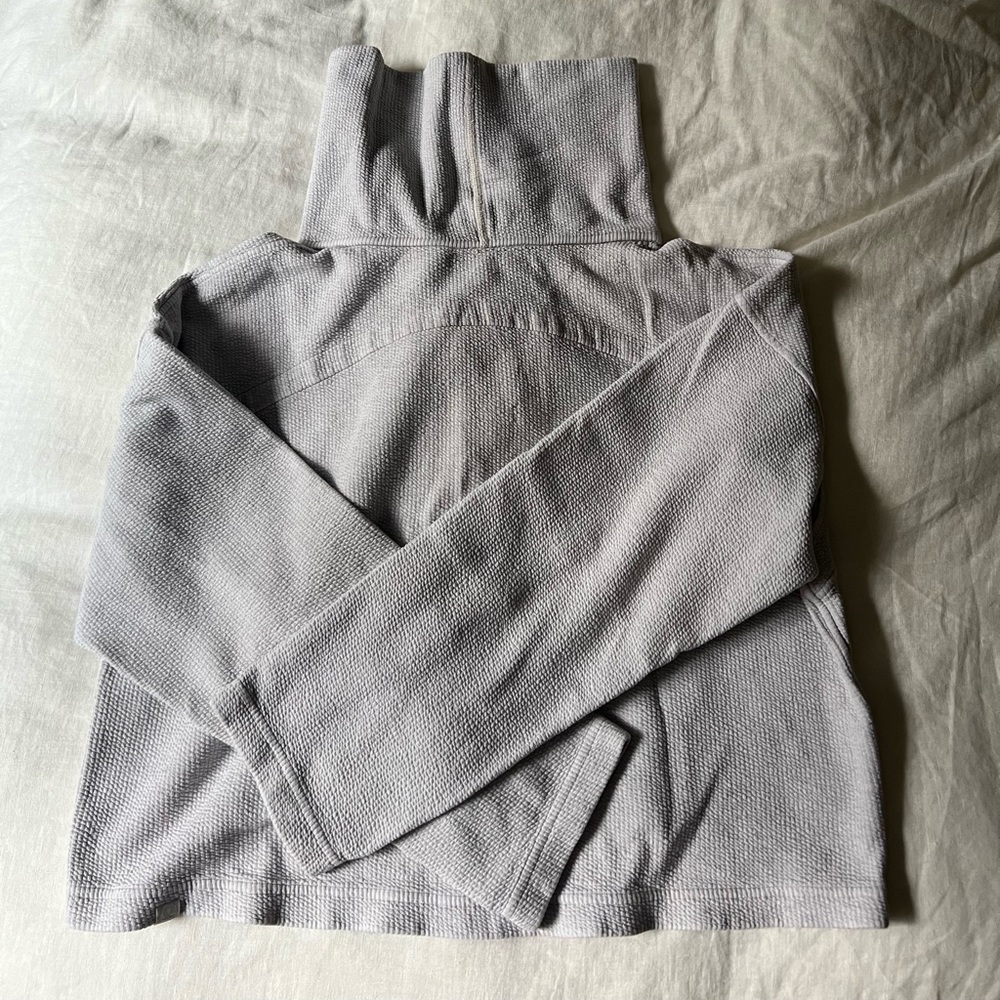 Lululemon Ribbed Funnel Neck Pullover - Picture 3 of 5